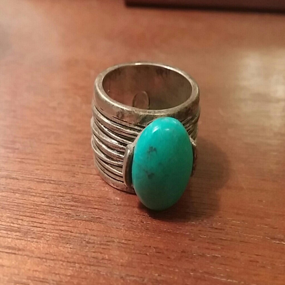 Faux Turquoise Ring